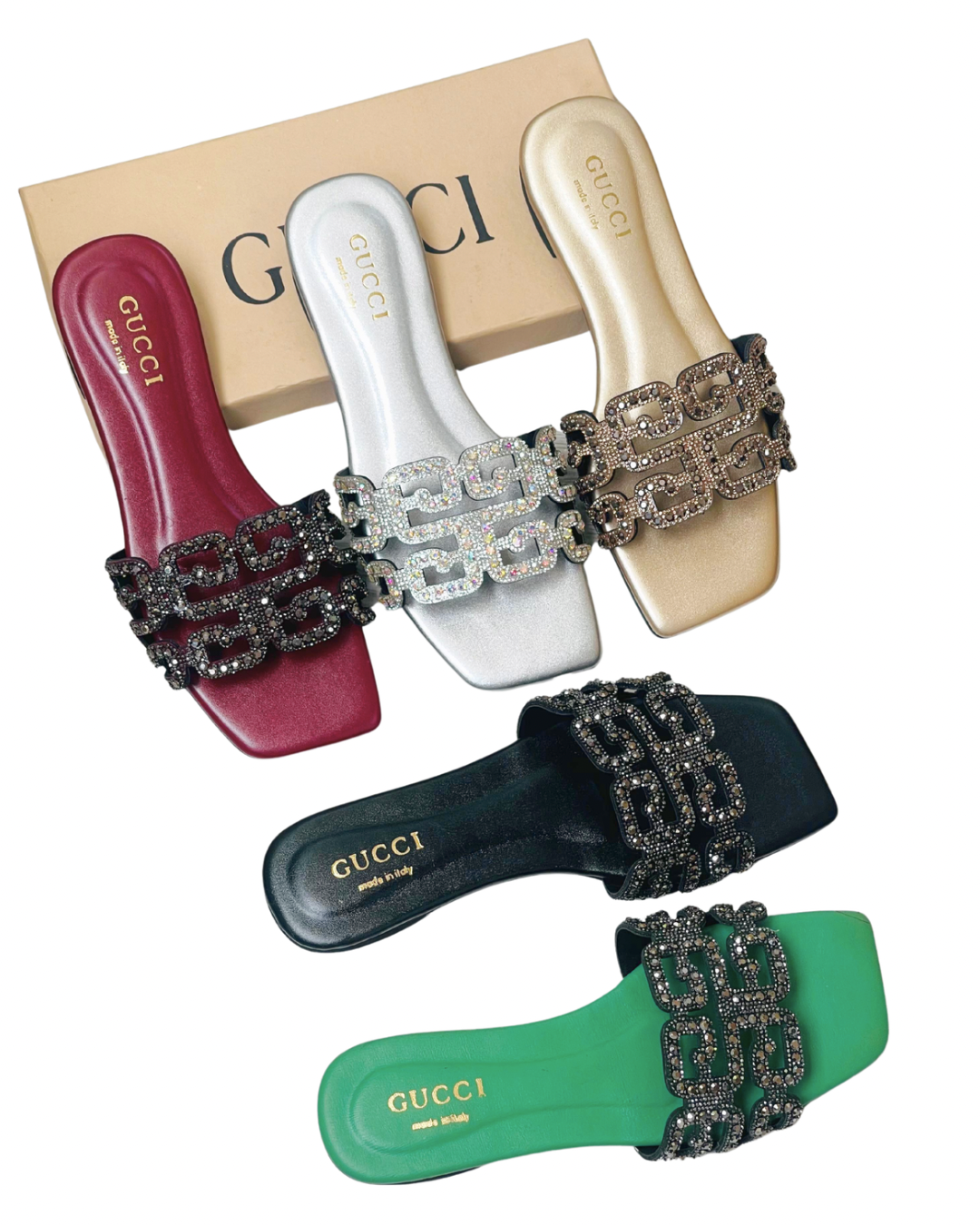 GUCCI STONE FLATS