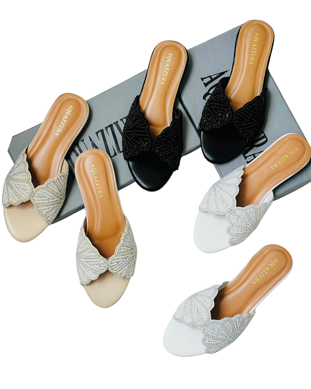 ZARA EMBROIDERY FLATS