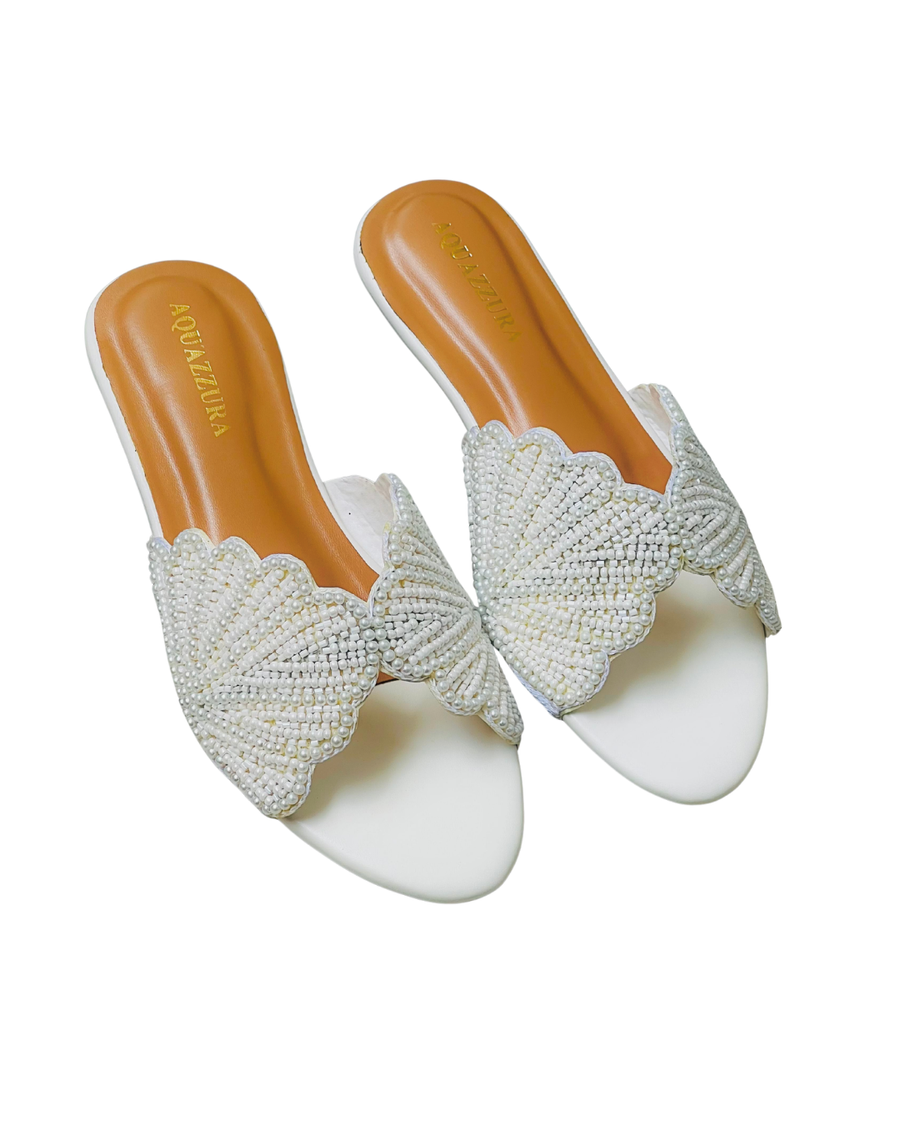 ZARA EMBROIDERY FLATS