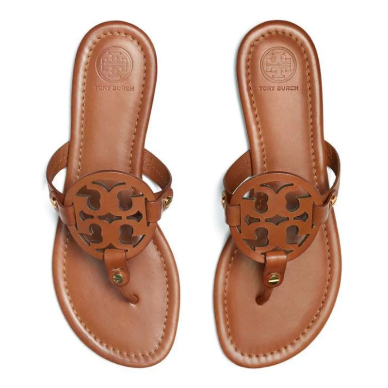 TORY BURCH T-STRAP FLAT SANDALS