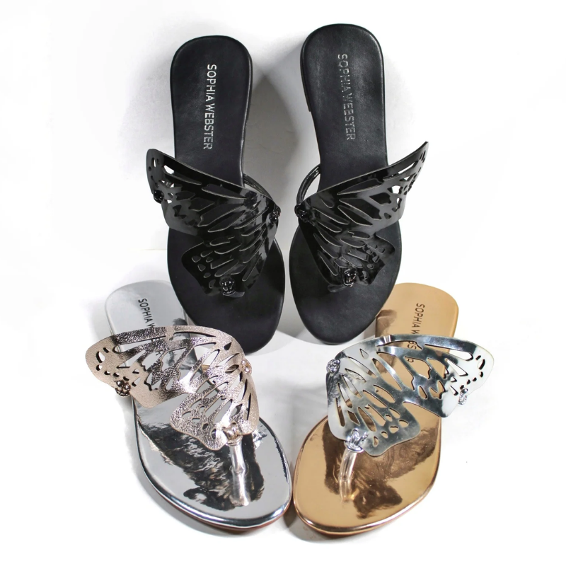 SOPHIA WEBSTER BUTTERFLY FLATS