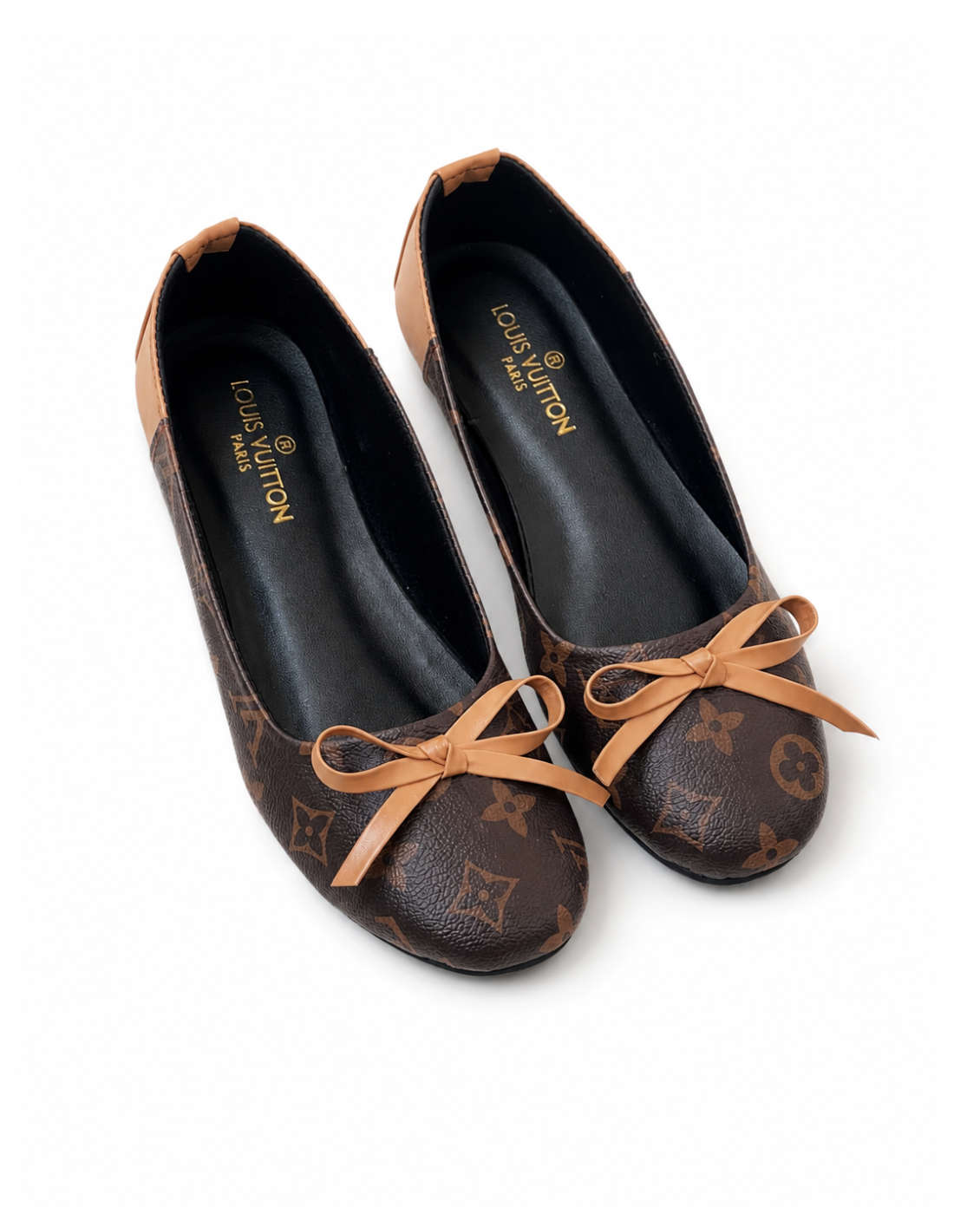 MONOGRAM BALLET FLATS