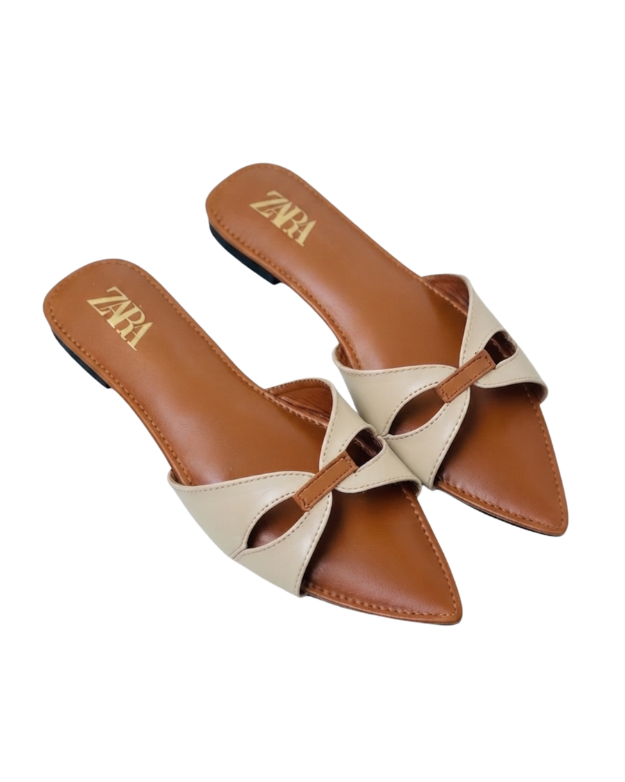 ZARA CUSHION FLATS